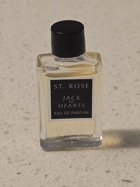 St. Rose JACK OF HEARTS Mini Travel Splash Like New